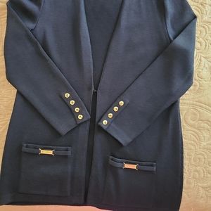 St John Dark Navy Cardigan